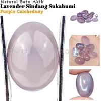 Gambar ADA STOCK!! Batu Lavender Chalcedony Sindang Sukabumi Natural Akik Original Di Jamin No Dyed - 14x10x7mm dari CV UNIVERSE undefined 1 Tokopedia