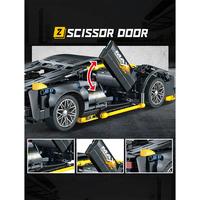 Gambar Mainan Mobil Balap Lambo Lamborghini 1:14 Lego Bricks Static Version dari Piring shop undefined 2 Tokopedia