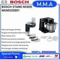 Gambar BOSCH MUMS2EB01 KITCHEN MACHINE / STAND MIXER HITAM MUMS2EB01 dari MMAELECTRONIC undefined 1 Tokopedia