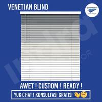 Gambar venetian blinds sharp point - L 100 x T 100 , SELESA dari Indrainterior undefined 1 Tokopedia
