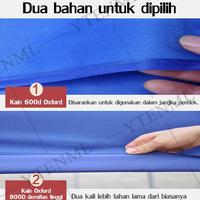 Gambar Tenda Lipat Tenda Gazebo 2x2/2.5x2.5/2x3/3x3/3x4.5/3x6 Terpal Tenda Atap tenda jualan Tenda 2100D Lipat kain tenda Anti Panas Kain Oxford Terpal Anti Panas Tenda Bazar Outdoor - Biru, 2x2 dari CV Indah Surya undefined 4 Tokopedia