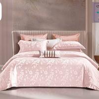 Gambar Sprei Tencel Jacquard Sutra Organik 200x200 180x200 160x200 120x200 100x200 90x200 Kode DB 051 - Set Sprei, 90x200x30 dari Sprei Tencel undefined 1 Tokopedia