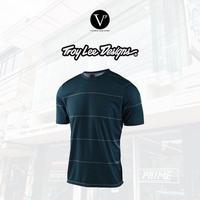 Gambar Troy Lee Design - Flowline Short Sleeve Jersey Stacked Light Marine dari Jaya Remaja Store undefined 4 Tokopedia