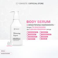 Gambar PROMO ISWHITE Whitening Expert Body Serum with Niacinamide 7% - Serum Badan Pencerah Kulit Moisturizing Serum Pencerah Badan BPOM dari BeautyGentle undefined 3 Tokopedia