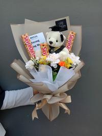 Gambar Buket Bunga Valentine & Coklat Desain Khusus untuk Momen Spesial Pilihan Fleksibel Bunga Fresh atau Artificial Coklat Sesuai Budget Prioritaskan Pick Up Instan Pengiriman Cepat dari MOZZA FLOWERS JAKARTA undefined 5 Tokopedia