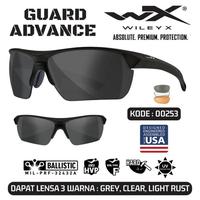 Gambar WILEY X KACAMATA TACTICAL SUNGLASSES 3 LENSA GUARD ADVANCE 00253 dari Cipta Teknologi Sejahtera undefined 3 Tokopedia