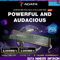 Gambar ADATA LEGEND 860 SSD 500GB 1TB 2TB 4TB - M.2 2280 NVMe PCIe Gen4.0 x4 3D NAND I Support PS/5 I PC I Laptop - 1TB dari Duta Mandiri Infokom undefined 1 Tokopedia