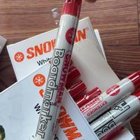 Gambar Spidol snowman whiteboard BG12 warna merah isi 12 pcs dari BM188 undefined 1 Tokopedia