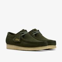 Gambar Clarks Wallabee Forest Green Suede (26178219) Original - 7.5UK dari Brit80sclub undefined 1 Tokopedia