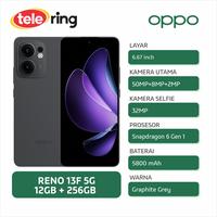 Gambar HP OPPO RENO 13F 5G 12/256GB - Abu-abu dari Tele Ring undefined 2 Tokopedia