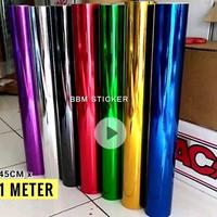 Gambar Best seller_ Stiker Chrome Krom Skotlet Motor Mobil Black Red Blue Green Sticker _ vidal shop 1 - Hijau dari vidal shop 1 undefined 3 Tokopedia