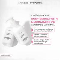 Gambar PROMO ISWHITE Whitening Expert Body Serum with Niacinamide 7% - Serum Badan Pencerah Kulit Moisturizing Serum Pencerah Badan BPOM dari BeautyGentle undefined 2 Tokopedia