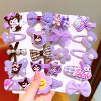 Gambar Jepit Rambut Anak set isi 10pcs Jepitan Anak Motif Bunga - Ungu dari Jepitan OF undefined 3 Tokopedia