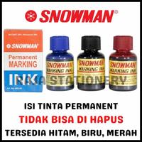 Gambar Snowman Permanent Marker Refill Tinta Isi Ulang Spidol Snowman [12Pcs] Terlaris - BLUE dari AtkSahabat undefined 3 Tokopedia