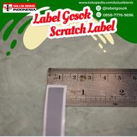 Gambar Stiker Label Gosok Ukuran 10mm x 60mm POLOS - 50 ROLL dari Stiker Gosok Indonesia undefined 3 Tokopedia