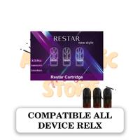 Gambar RESTAR MESH COIL NEW STYLE CARTRIDGE REFILL RELX - 1 pcs, Hitam dari authentic GO undefined 1 Tokopedia