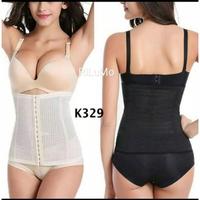 Gambar New Rilumo Korset Xs-5Xl 28Cm Kait 4 Tulang 4 Pengecil Pelangsing Perut Stagen Pasca Melahirkan Waist Corset 28 Jumbo Big Size Diet Olah Raga Untuk Baju Pesta Halus Medium Press Unisex Pria Wanita - L hitam dari glosir22 undefined 3 Tokopedia
