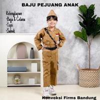 Gambar Seragam Kostum Baju Profesi Anak Baju Kostum Anak Pejuang Kemerdekaan Anak Seragam Profesi Dinas Pahlawan Bung Tomo Karno Veteran Nasional 1945 Anak Perempuan Kostum Anak Laki Laki Tk Sd Karnaval Costum Costumes Kostom Cosplay - M, Topi dari QueenBaby Mall undefined 2 Tokopedia