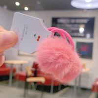 Gambar kuncir rambut anak perempuat ikat kepala karet bola pompom isi 2 pcs soft pink dari Outfit Trendz Kids undefined 2 Tokopedia