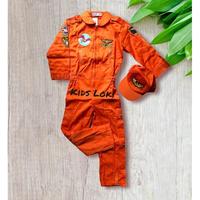 Gambar Kostum Profesi Anak/ Kostum Pilot Pesawat Tempur/ Baju Karnaval - 1 (3-4th) dari QueenBaby Mall undefined 2 Tokopedia