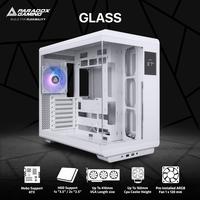 Gambar CASING PC PARADOX GAMING GLASS WHITE ATX dari Makassar xtream computer undefined 2 Tokopedia