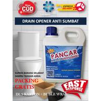 Gambar PANCAR Cairan Anti Sumbat Pembersih Pipa Saluran Air WC Tempat Cuci Piring Mampet 1200gram untuk Pipa PVC & Besi dari tarapti collection undefined 1 Tokopedia