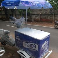 Gambar gerobak kopi keliling sepeda listrik custom payung dari Homecustom undefined 1 Tokopedia