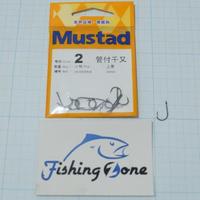 Gambar Mustad Chinu Ring Hook (10104Sp-Bln) Size 2 - Qty 12 Pcs dari OCEANA00 undefined 1 Tokopedia