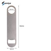 Gambar beer bottle opener flat / alat pembuka tutup botol datar stainless dari samiya jaya undefined 4 Tokopedia