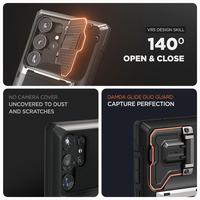 Gambar VRS Case Compatible for Samsung Galaxy S25 Ultra Plus VRS Design Damda Glide DuoGuard Heavy Duty Camera Cover Protection Wallet Card Holder Slot Kartu Rugged Case Kickstand Stand Protective Cover Casing - Primary Focuss - Black Groove, S25 Ultra dari Primary Focuss undefined 5 Tokopedia