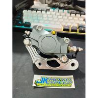 Gambar KALIPER + BREKET 81 racing part 8.1 MIO SPORTY CAKRAM DEPAN DISK 220mm - Silver, Mio sporty dari Popon Store4 undefined 2 Tokopedia