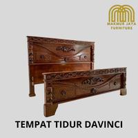 Gambar Tempat Tidur Kayu Jepara Jati - TT KDI dari Makmur Jaya Furniture Medan undefined 1 Tokopedia