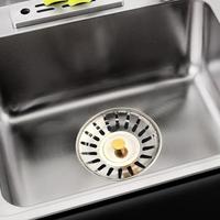 Gambar Saringan Pembuangan Westafel Penutup Lubang Bak Cuci Piring Kamar Mandi 3" Inci Stainless dari LARYZ OFFICIAL undefined 3 Tokopedia