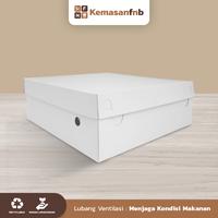 Gambar Paper Rice Box / Kotak Nasi / Box Nasi [Slip On] 1 Pack Isi 50 Pcs Duplex 350gr ukuran M dari Kemasanfnb undefined 4 Tokopedia