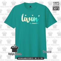 Gambar YOLYN BAJU LIVIN BY MANDIRI OCEANS UNISEX COTTON COMBED 30S//MURAH MERIAH - Tosca, S dari Yolyn.Store undefined 1 Tokopedia