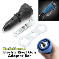 Gambar Electric RIVET GUN ADAPTER Converter Bor Listrik Drill Screwdriver - Hitam dari Berkah tecnik undefined 1 Tokopedia