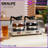 Gambar Idealife Mesin Pemanas Kopi Dan Teh Coffee & Tea Warmer Idealife Il 402a - 80w X 2 Low Watt dari Jawa Electrik undefined 1 Tokopedia