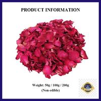 Gambar new dried rose petal bath spa -200gram- kelopak bunga mawar kering utk spa best quality - 50g dari Arissa Mall undefined 1 Tokopedia