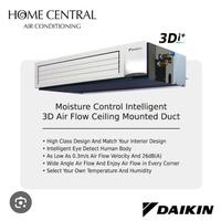 Gambar VRV Home series Indoor 3Di+ moisture Control Intelligent 3D Air Flow Mounted Duct Daikin (Only grill air flow) Model 20-40 3P339587-7H dari Angel Cool and Clean undefined 3 Tokopedia