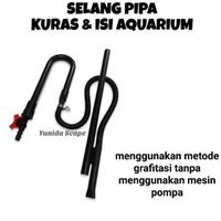 Gambar Selang pipa kuras / isi air aquarium serbaguna stop kran - PIPA ISI AIR dari Sasaji Mart undefined 5 Tokopedia