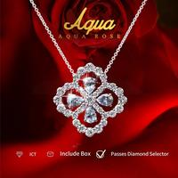 Gambar Kalung berlian 4 daun semanggi/hadiah liburan untuk pacar dari Aqua&Rose undefined 1 Tokopedia