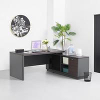 Gambar Terlaris Informa Moza Meja Kantor 1816 - Cokelat Walnut/Abu-Abu Office Table Furnitur Kantor Meja L Meja Kerja Belajar Serbaguna dari TABLE ID undefined 4 Tokopedia