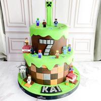 Gambar Kue ulang Tahun/birthday cake/kue ultah tema minecraft/kue birthday jakarta dari Libra Cake undefined 1 Tokopedia