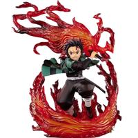 Gambar Action Figure Anime Demon Slayer Tanjiro Kamado Hinokami Kagura Kimetsu No Yaiba Api Collection dari Happy Land Store undefined 2 Tokopedia