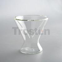 Gambar Trosten Triangle Double Wall Coffee & Tea Glass 350ml / Bahan Kaca Borosilicate 2 Lapis Kaca Anti Panas Premium gelas dinding ganda Kopi Teh Double Layer Cup Heat and Cold Resistant tebal lucu estetik aesthetic elegan unik anti panas dingin dari Trosten undefined 1 Tokopedia