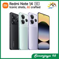 Gambar XIAOMI REDMI NOTE 14 5G 12/512GB - GARANSI RESMI XIAOMI 15 BULAN - 8/256GB dari SINARJAYA 98 undefined 1 Tokopedia