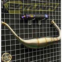 Gambar KNALPOT NINJA R RR SS ORIGINAL BOTUNA RACING EXHAUST TYPE PRESS CARBON FORGED DOF RED REBORN-01 !!! - COBRA, Ninja R dari Tomohiro Sparepart undefined 1 Tokopedia