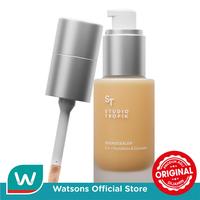 Gambar Studio Tropik Foundcealer 2 in 1 Foundation & Concealer O04 27g dari Watsons Indonesia Official Store undefined 3 Tokopedia