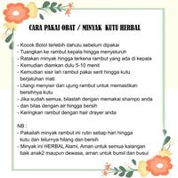 Gambar PEMBASMI KUTU RAMBUT PALING AMPUH / MINYAK KUTU RAMBUT / MINYAK RAMBUT PEMBASMI KUTU - 30ML NO BONUS dari Tiga Jempol Family undefined 5 Tokopedia