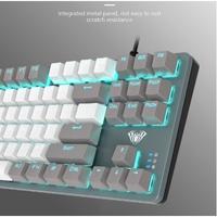 Gambar KEYBOARD GAMING AULA F3287 TKL MECHANICAL GREY (BLUE SWITCH) dari bengkelkomputerptk undefined 4 Tokopedia